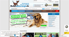 Desktop Screenshot of hund-unterwegs.de